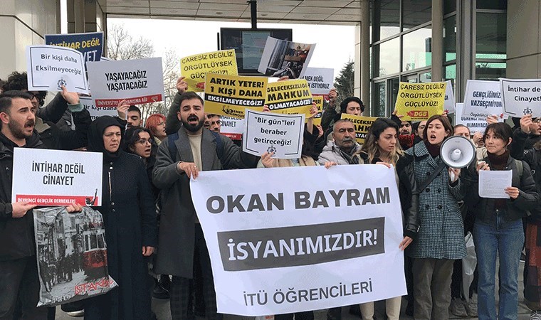 Türkiye gündemine oturmuştu…. İTÜ öğrencilerinden kampüste intihar eden ‘Okan Bayram’ eylemi: ‘Yoksulluk ve ölüm arasında seçim yapmayacağız’