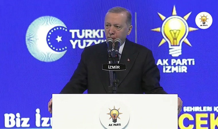 Erdoğan AKP’nin İzmir ilçe adaylarını açıkladı: İsim vermeden İmamoğlu’nu hedef aldı