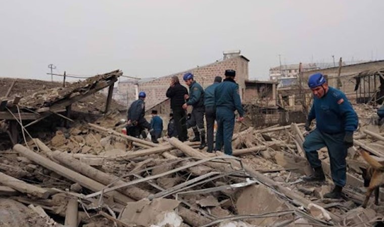 Ermenistan’da patlama