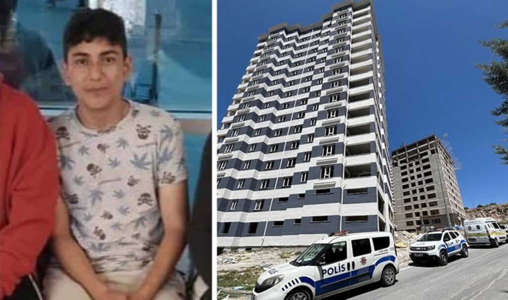 Kayseri’de iş cinayeti: Çalıştığı inşaatın asansör boşluğuna düşen 17 yaşındaki Samet kurtarılamadı