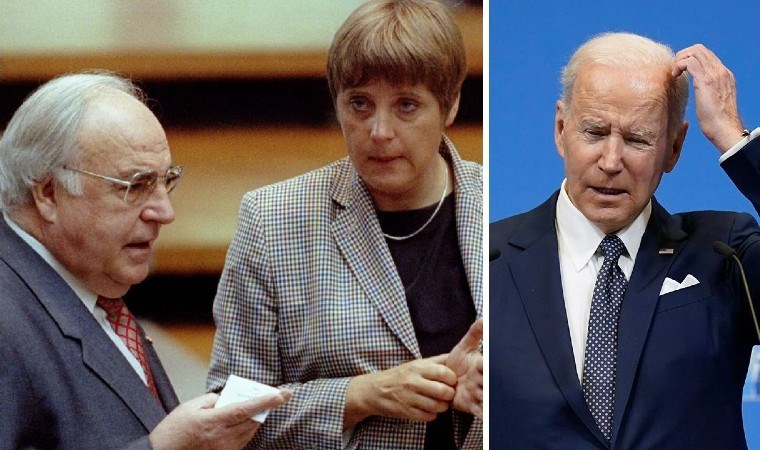 Biden’dan yeni gaf: Bu kez de Angela Merkel’i karıştırdı
