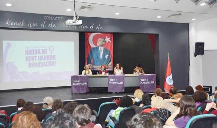 TİP’li kadınlar İzmir’de Kent ve Kadın Sempozyumu düzenledi