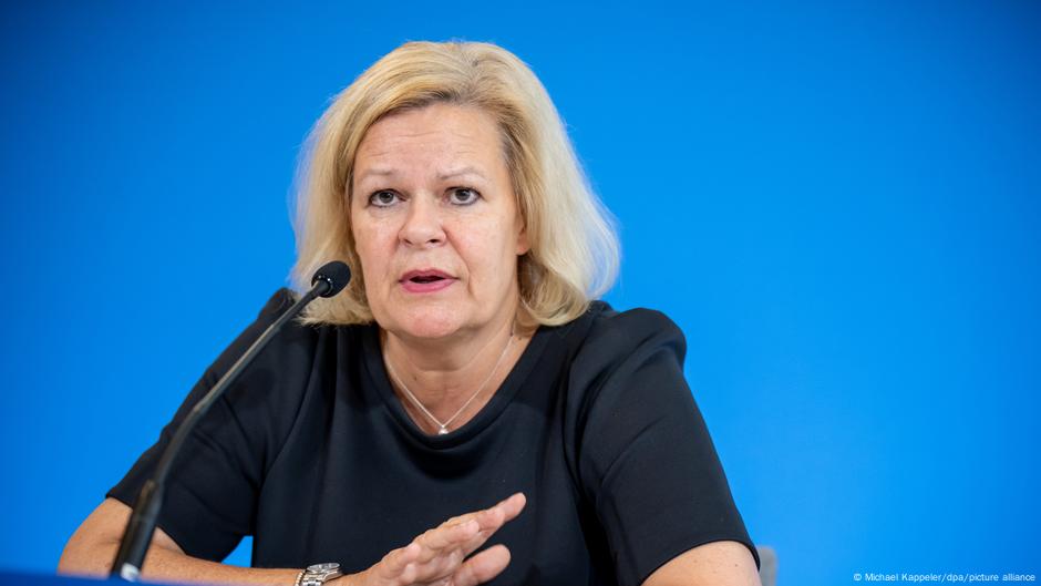 Faeser: Sınır dışı için Türk hükümeti ile görüşmeler sürüyor