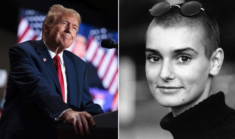 İrlandalı şarkıcı Sinead O’Connor’ın varislerinden Trump’a tepki