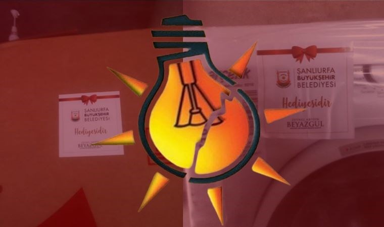 Şanlıurfa’da AKP’den seçim öncesi beyaz eşya ‘hediye’leri: Deprem yardımları mı?