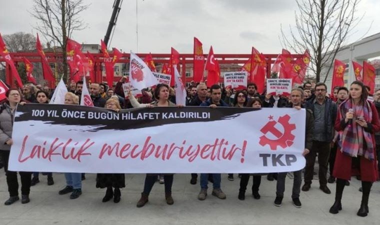 TKP’den Bakırköy’de ‘Laiklik’ eylemi: ‘Zübüklerden kurtulacağız!’