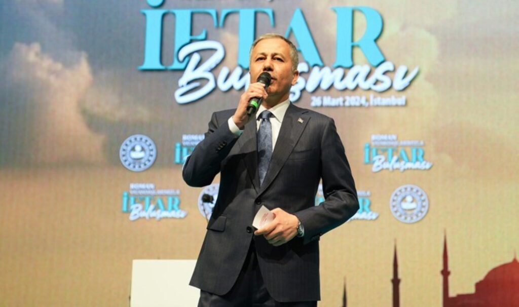 Ali Yerlikaya, iftarda Murat Kurum için oy istedi: ‘İstanbul’u muradına erdirecek miyiz?’