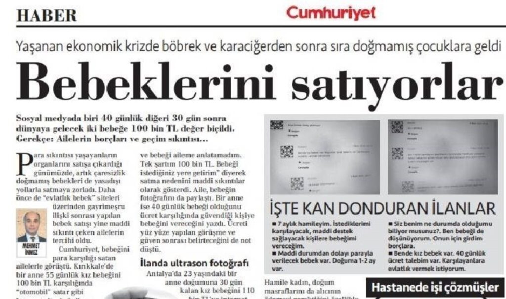 Bebek satışı yapılan siteler kapatıldı:30 saat sonra düğmeye bastılar