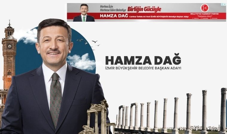 Hamza Dağ’ın “logosuz” kampanyasını MHP bozdu!