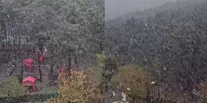 İstanbul’da kar yağışı başladı!