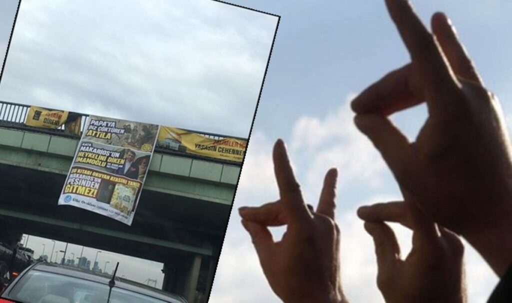 İstanbul’da Ülkü Ocakları’ndan ‘İmamoğlu’ provokasyonu