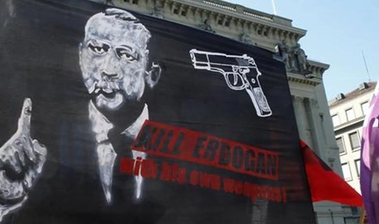 İsviçre’de ‘Erdoğan’ı öldürün’ pankartı açmışlardı: Beraat kararı bozuldu
