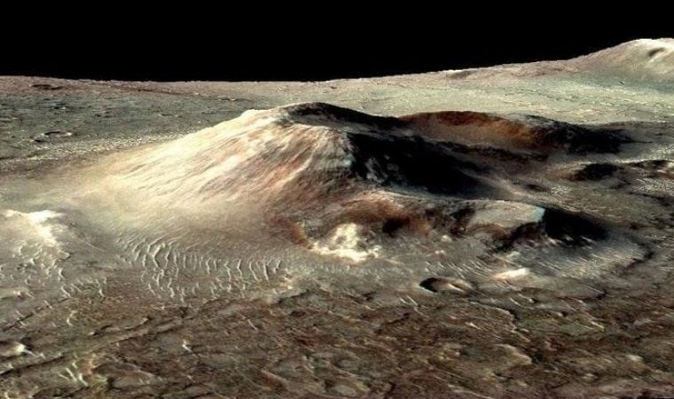 Mars’ta keşfedilen gizli devasa yanardağda yaşam belirtileri olabilir