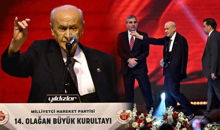 MHP’de büyük kurultay günü… Tek aday Devlet Bahçeli kürsüye kolu sargılı çıktı, Erdoğan’ın ‘Bu benim son seçimim’ sözlerine yanıt verdi