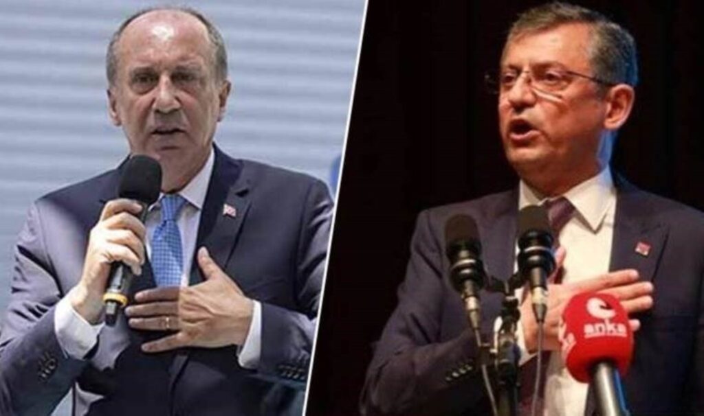 Muharrem İnce’den Özgür Özel’e: ‘Ustana sor’