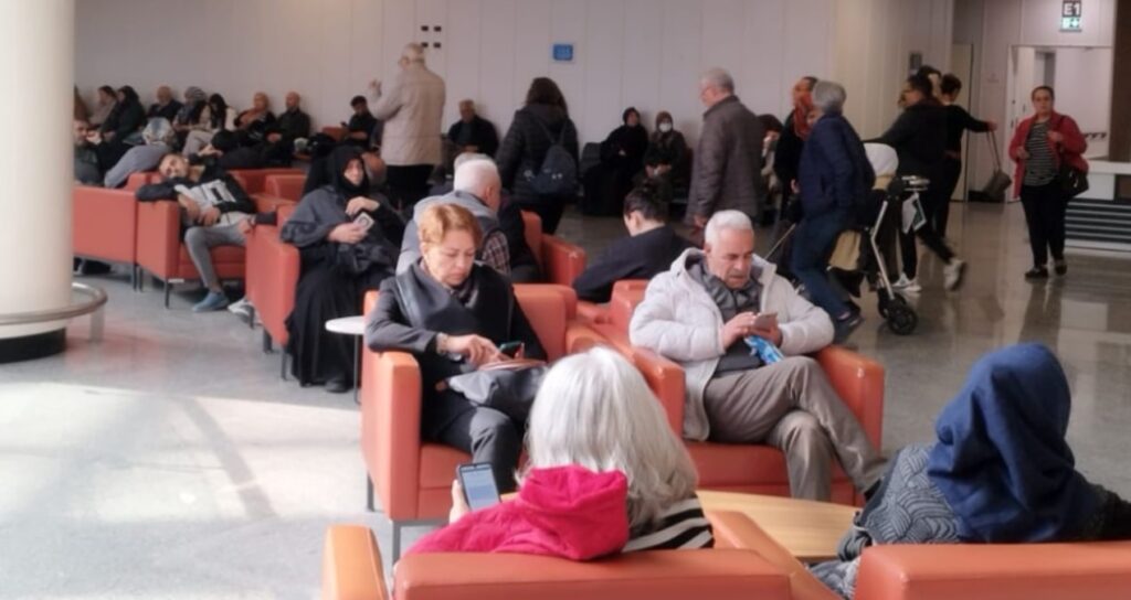 Sağlık sistemi çöktü