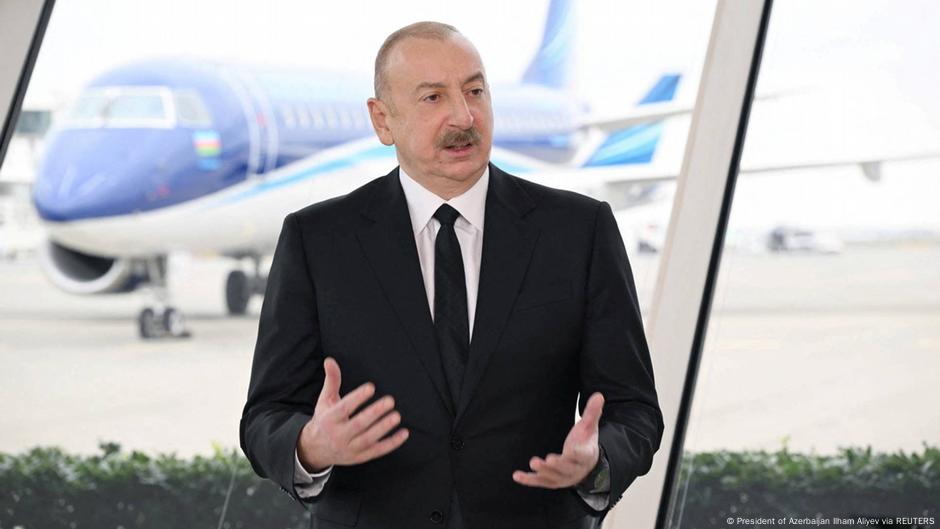 Aliyev: Düşen uçağımız Rusya tarafından vuruldu