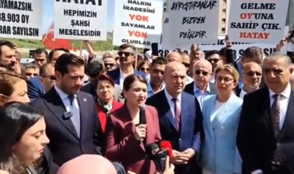 CHP heyeti Hatay’da itirazlarını sürdürüyor: ‘Fark 2 bin geçersiz sayılan oyumuz 38 bin’