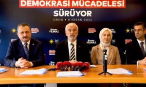 İYİ Parti’nin Ordu adayı Enver Yılmaz: Tam kanunsuzluk hali var, sandık başkanları siyasi parti üyesi