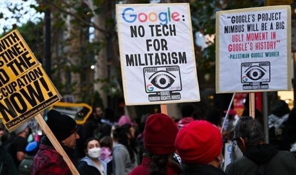 “Nimbus Projesi”ni protesto eden 9 Google çalışanı gözaltında