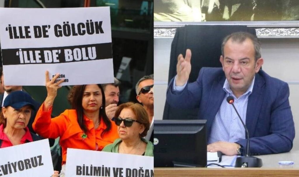 Tanju Özcan’dan kendisini protesto eden eşi Meral Özcan’a: ‘Bu akşam geç geleceğim eve’