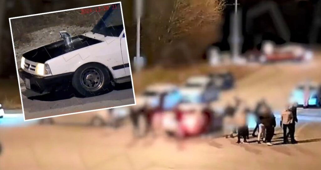 Yarış düzenlediler, polis baskın yaptı: 11 araca ceza kesildi