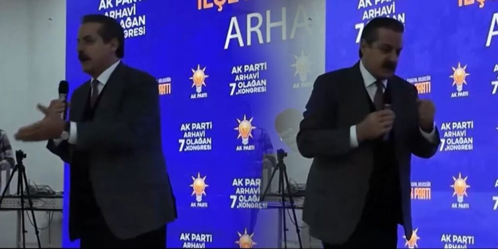 Faruk Çelik HES eylemlerine katılanları taklit etti: Ulan yürümeyin yazık ayakkabılarınıza