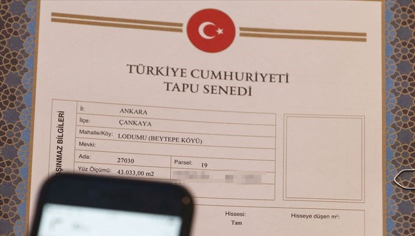 Sosyal medyadaki tapu paylaşımı başını yaktı