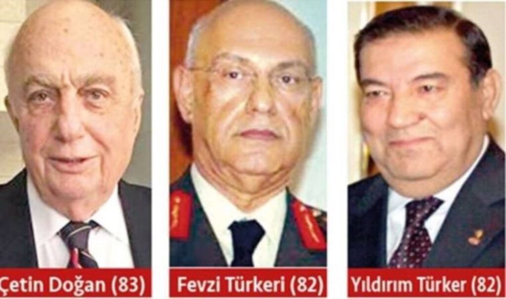 Yaş ortalaması 81’i aşan 5 komutan adli tıp raporlarına karşın hala cezaevinde: 1000 günlük tutsaklık