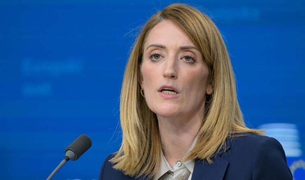 Avrupa Parlamentosu’nun son başkanı Metsola, yeniden AP’ye seçildi