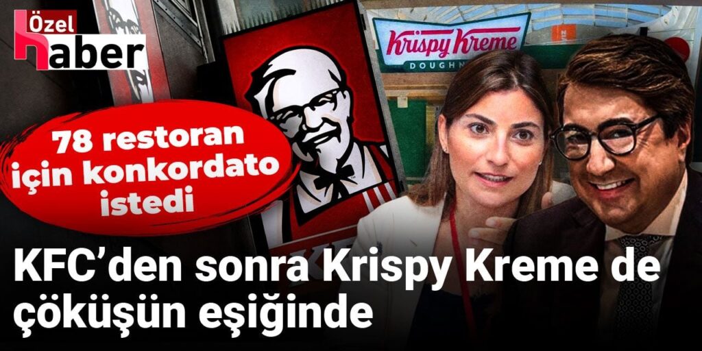 KFC’den sonra Krispy Kreme de çöküşün eşiğinde