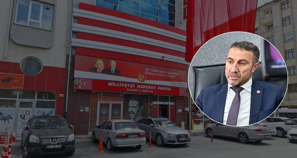 MHP’yi ziyarete giden Başkan kapıda kaldı