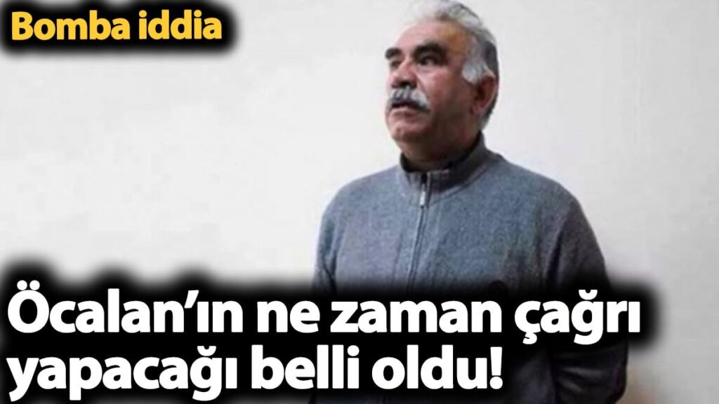 Öcalan’ın ne zaman çağrı yapacağı belli oldu! Bomba iddia