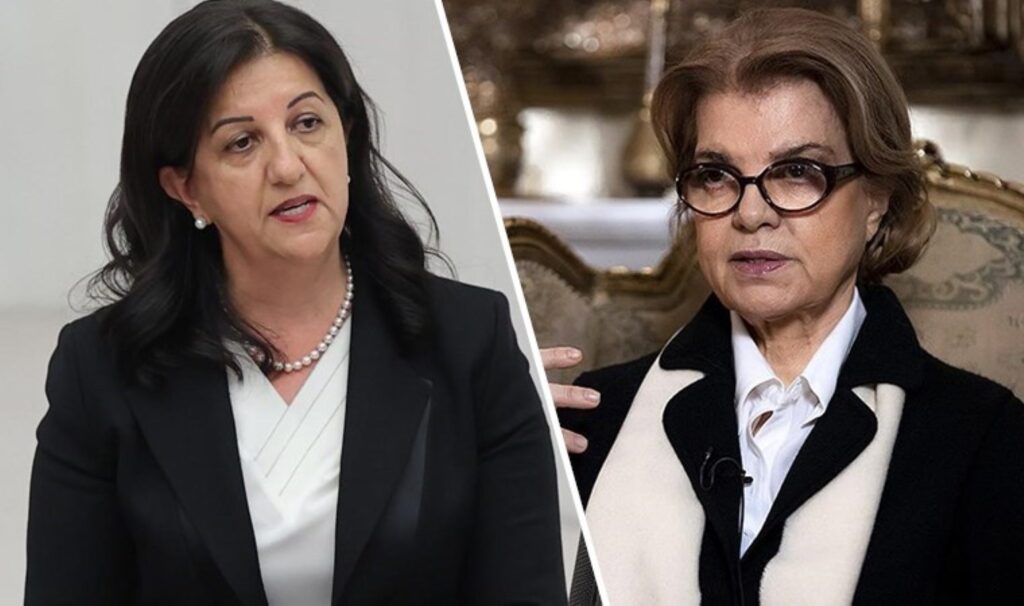 Pervin Buldan’dan, Tansu Çiller’e: ‘Senin eşin yatağında öldü, bizimkiler senin emrinle’