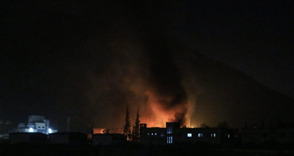 Suriye İsrail’in işgalini kınadı, İsrail bombalayarak karşılık verdi
