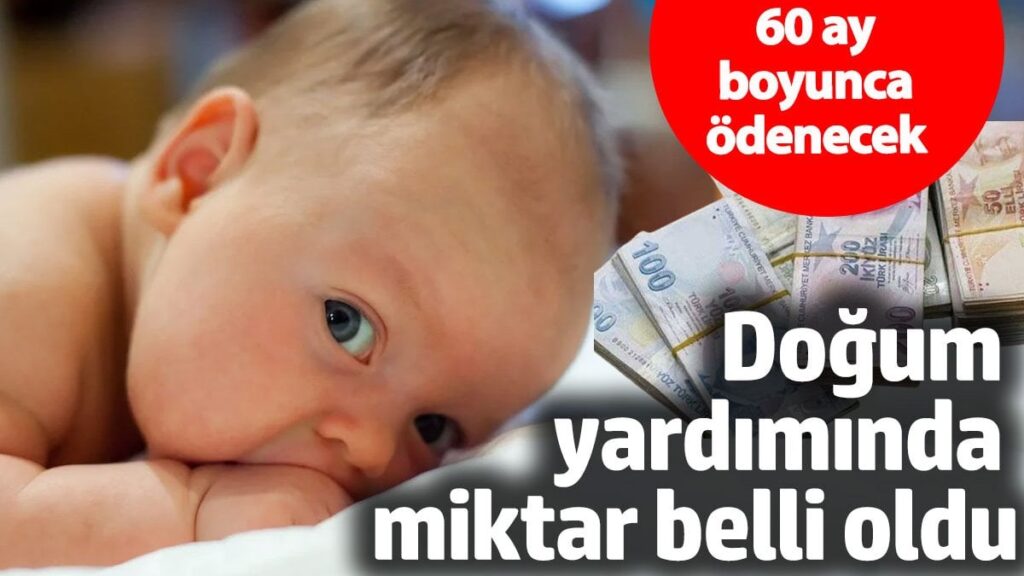 Annelere doğum yardımında miktar belli oldu! 60 ay boyunca ödenecek