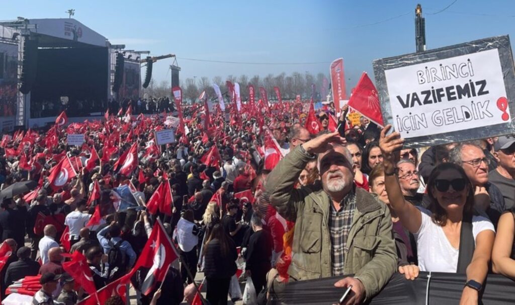 CHP’de büyük miting günü… Yüzbinler ‘İmamoğlu’ için Maltepe’de toplandı: Özgür Özel halka seslenecek!