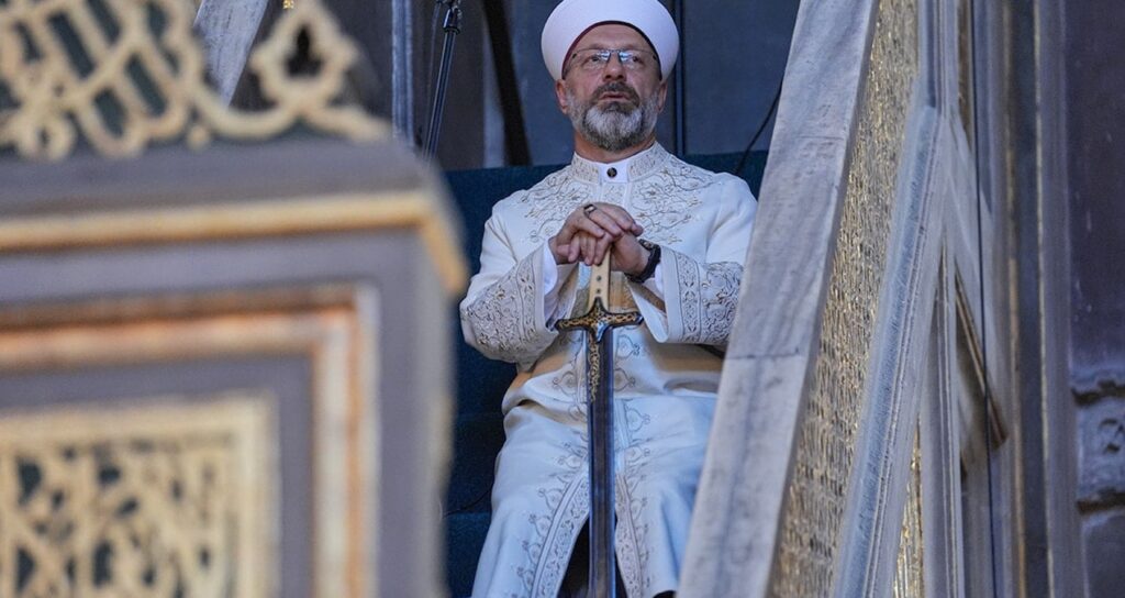 Erbaş, 6236 ayetin içinden bunu seçti