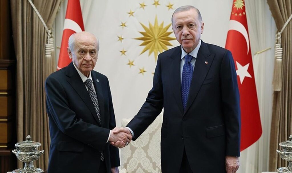 Erdoğan ve Bahçeli Saray’da bir araya geldi: Gerilimin ardından ilk kez, Sinan Ateş davasına 5 gün kala…