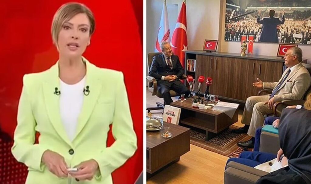 NOW Haber sunucusu Gülbin Tosun’dan, Yeniden Refah’ın ‘Devlet Bahçeli’ esprisine sert tepki: ‘İnsanların özel hayatı size mi kaldı?’