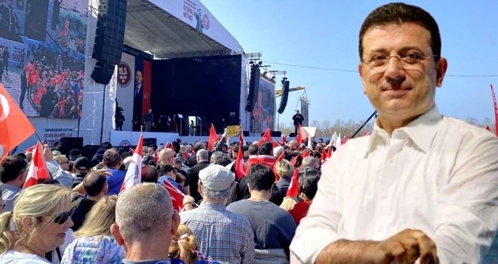 Sanatçılar İmamoğlu’na destek için Maltepe’de