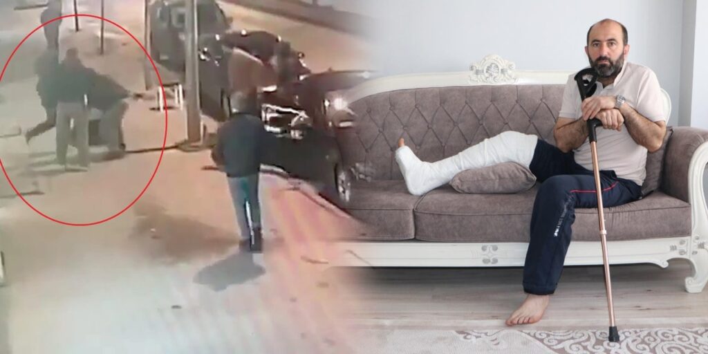 Yedi kişi bir olup tekme tokat dövüp bacak kırdılar! Hepsi de serbest bırakıldı