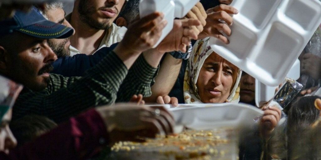 Yoksulluğun tablosu ‘’iftarda’ ortaya çıktı!
