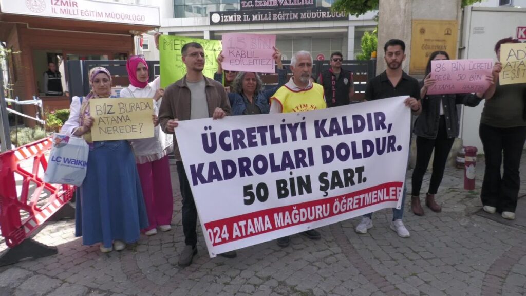 Atama mağduru öğretmenlerden iktidara tepki: 15 bin yetmez
