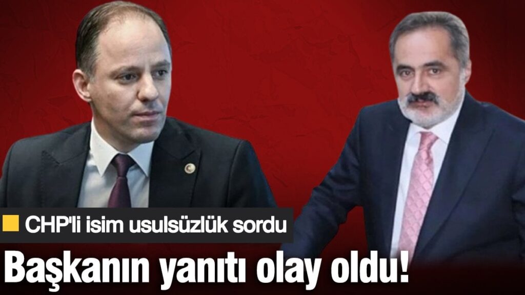 CHP’li isim usulsüzlük sordu! Başkanın verdiği yanıt olay oldu