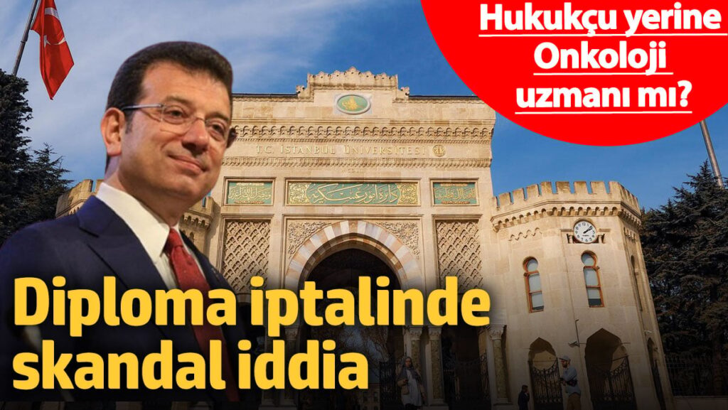 Diploma iptalinde skandal iddia. Hukukçu yerine Onkoloji uzmanı mı?
