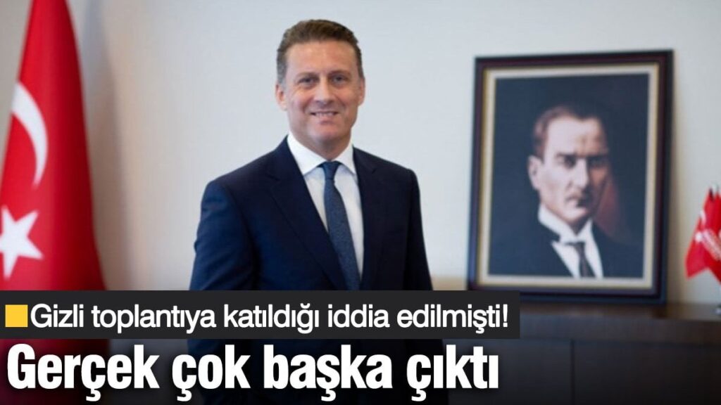 Gizli toplantıya katıldığı iddia edilmişti! Gerçek çok başka çıktı: Meğer Türkiye’de…