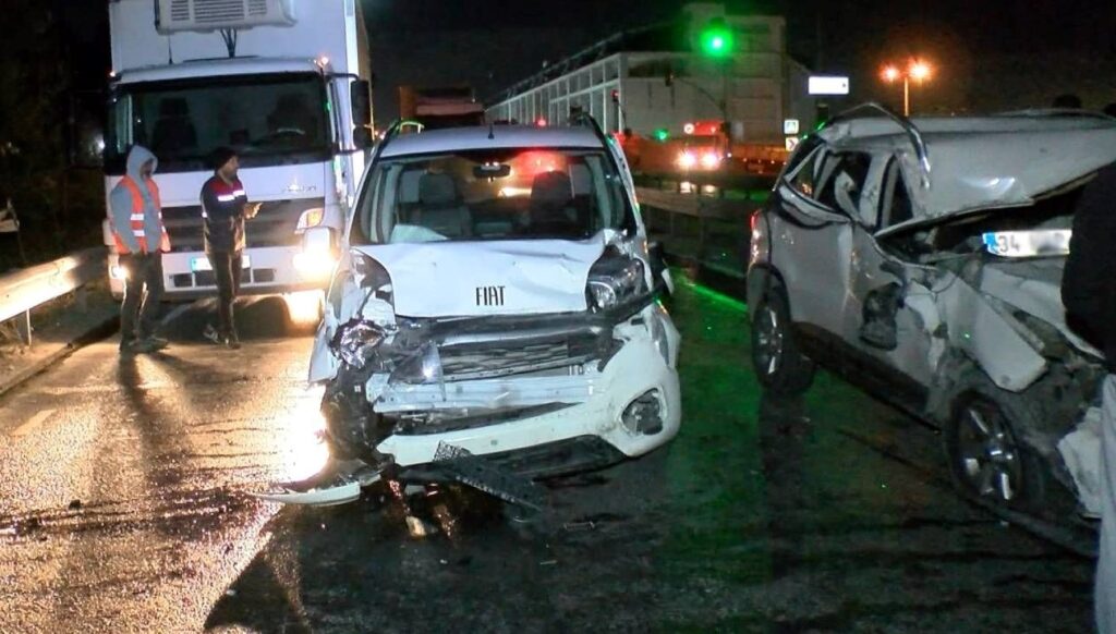 İstanbul’da zincirleme kaza