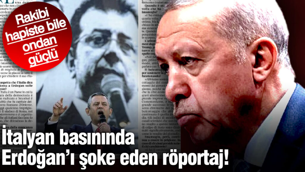 İtalya’da Erdoğan’a şok karşılaşama: İmamoğlu, hapisteyken bile yener