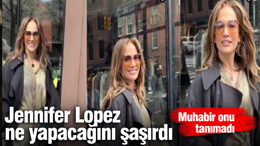 Jennifer Lopez hayatının şokunu yaşadı! Muhabir onu tanımadı